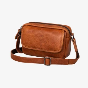 Classic Brown Messenger Bag for Men – Versatile Leather Men’s Shoulder Bag