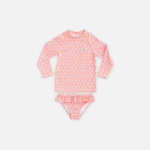 BAÑADOR NIÑA 2 PIEZAS - Peach Mosaic