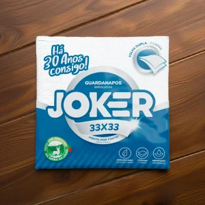 Guardanapo Joker 33x33cm PP – Caixa de 30 Maços com 50 Guardanapos