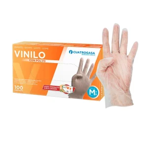 Luva Vinilo com Pó – Conforto, Proteção