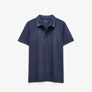 POLO EM SLUB COM GOLA