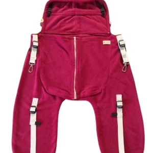 Monkey Mum® Bolsa de lã polar térmica para porta-bebés ou para o carrinho Carrie - Polvinho